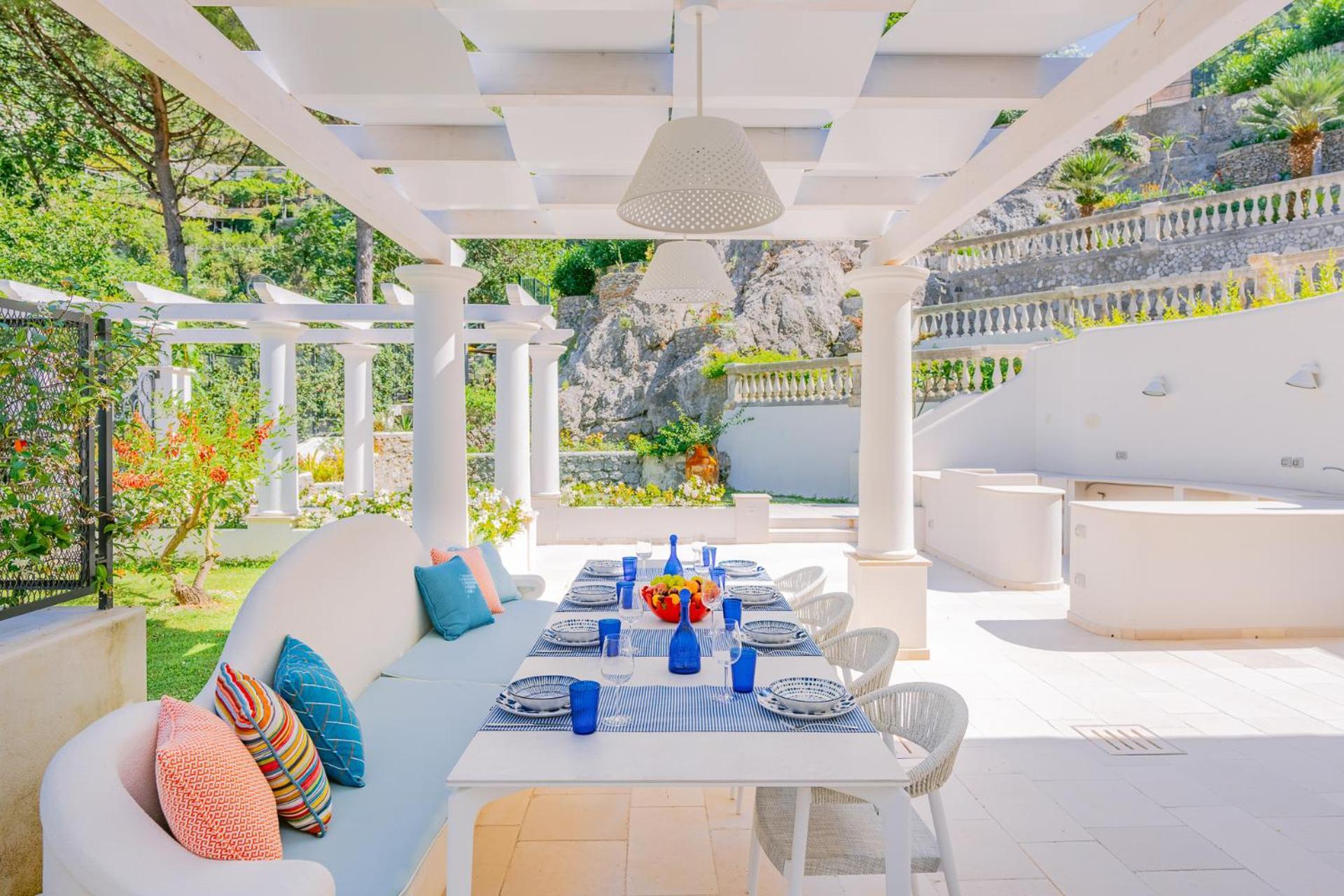 Acquachiara Seaside Luxury Villa In Amalfi Coast Maiori Kültér fotó